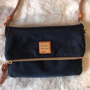 Dooney & Bourke navy blue cross body